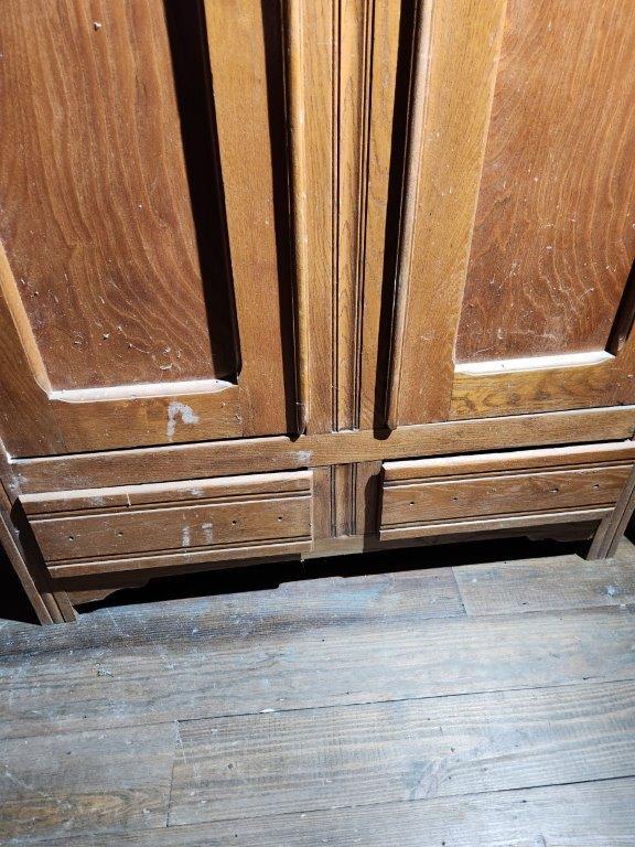 Wood Armoire - Appears Antique