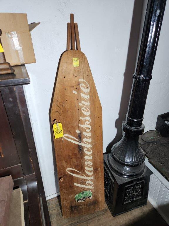 Vintage Wooden Ironing Board