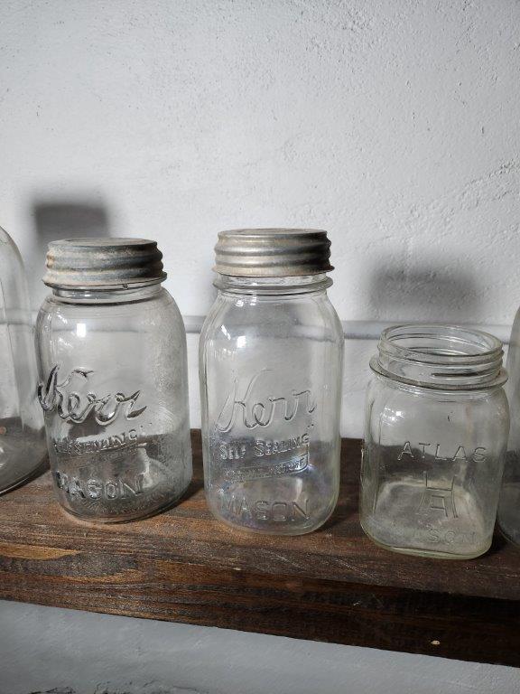 Kerr, Atlas, & Ball Jars