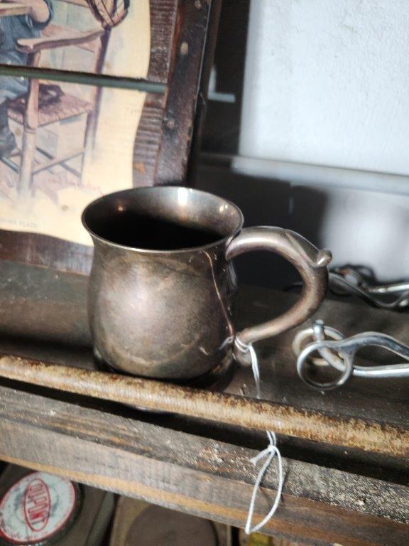 Horse Whip, Bits, Picture & Cup