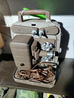 Vintage 1950's Bell & Howell 8MM Film Projector