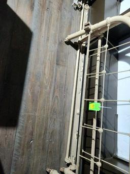 Metal Bed Frame & Rails - Appears Full Size