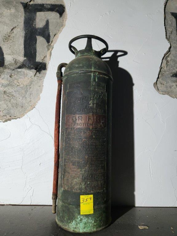 Vintage Guardian Fire Extinguisher