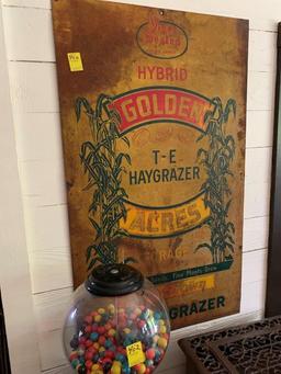 Golden Acres Seed Sign - Appears Old