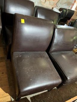4 Leather Chairs