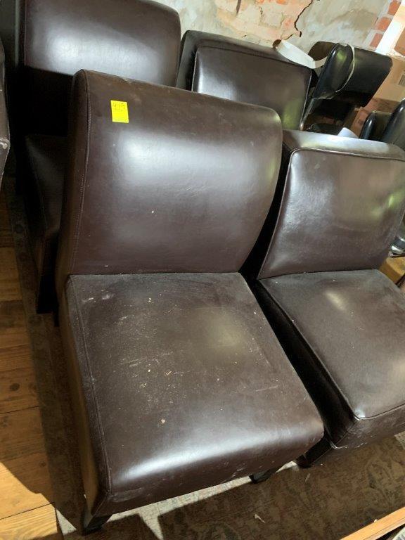 4 Leather Chairs