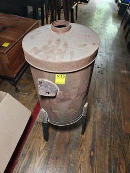 Antique Gravity Cream Separator Can