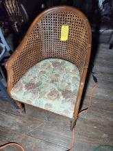 Wicker Chair with Cushion