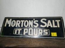 Morton's Salt Sign