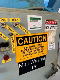 Mini Parts Washer 36" Drum
