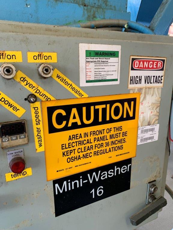 Mini Parts Washer 36" Drum