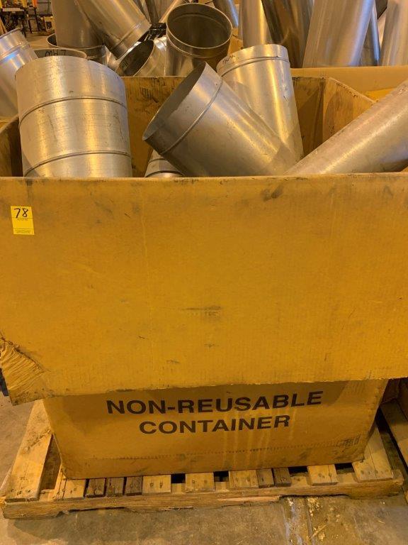 Box of HVAC Duct - New & Used