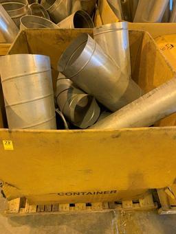 Box of HVAC Duct - New & Used