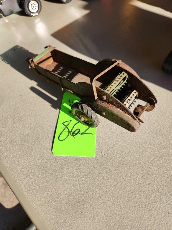 John Deere Ertl Long Lever Manure Spreader - Vintage