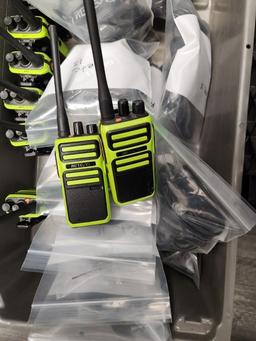2 Totes of Walkie Talkies