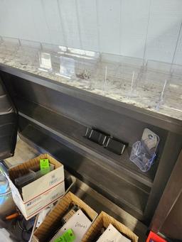 Counter & Bookshelf