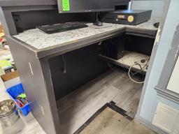Counter & Bookshelf