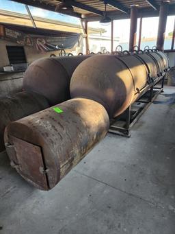Custom Offset Smoker 1000 Gallon