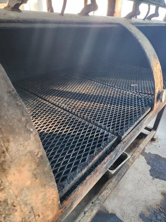 Custom Offset Smoker 1000 Gallon