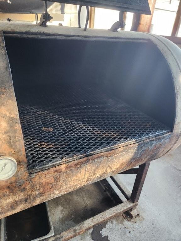 Custom Offset Smoker 1000 Gallon