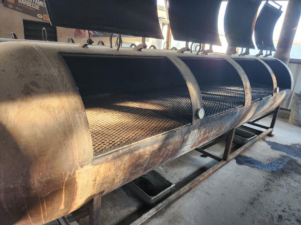 Custom Offset Smoker 1000 Gallon