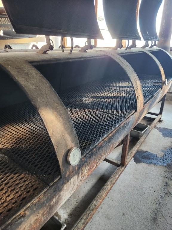 Custom Offset Smoker 1000 Gallon