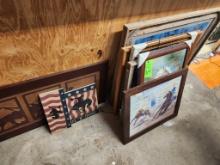 Lot of Framed Pictures