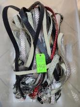 Tote of Ladies Belts