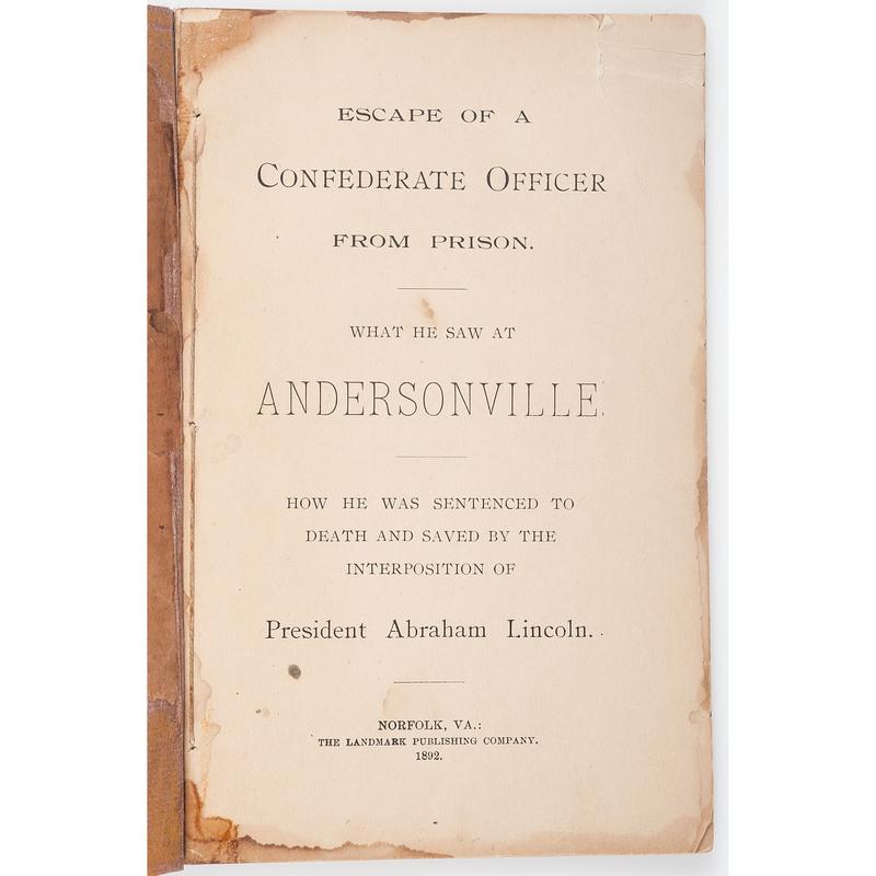 Lieutenant Samuel Boyer Davis, Johnson's Island POW, 1865 ALS, Plus