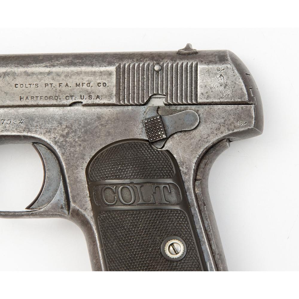 **British Marked Colt 1903 .380 Hammerless Pistol