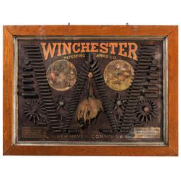 Winchester Repeating Arms Co "Single W" Cartridge Board