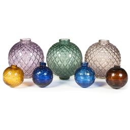 Four Target Balls, Including Bogardis, and Three Lightning Rod Balls