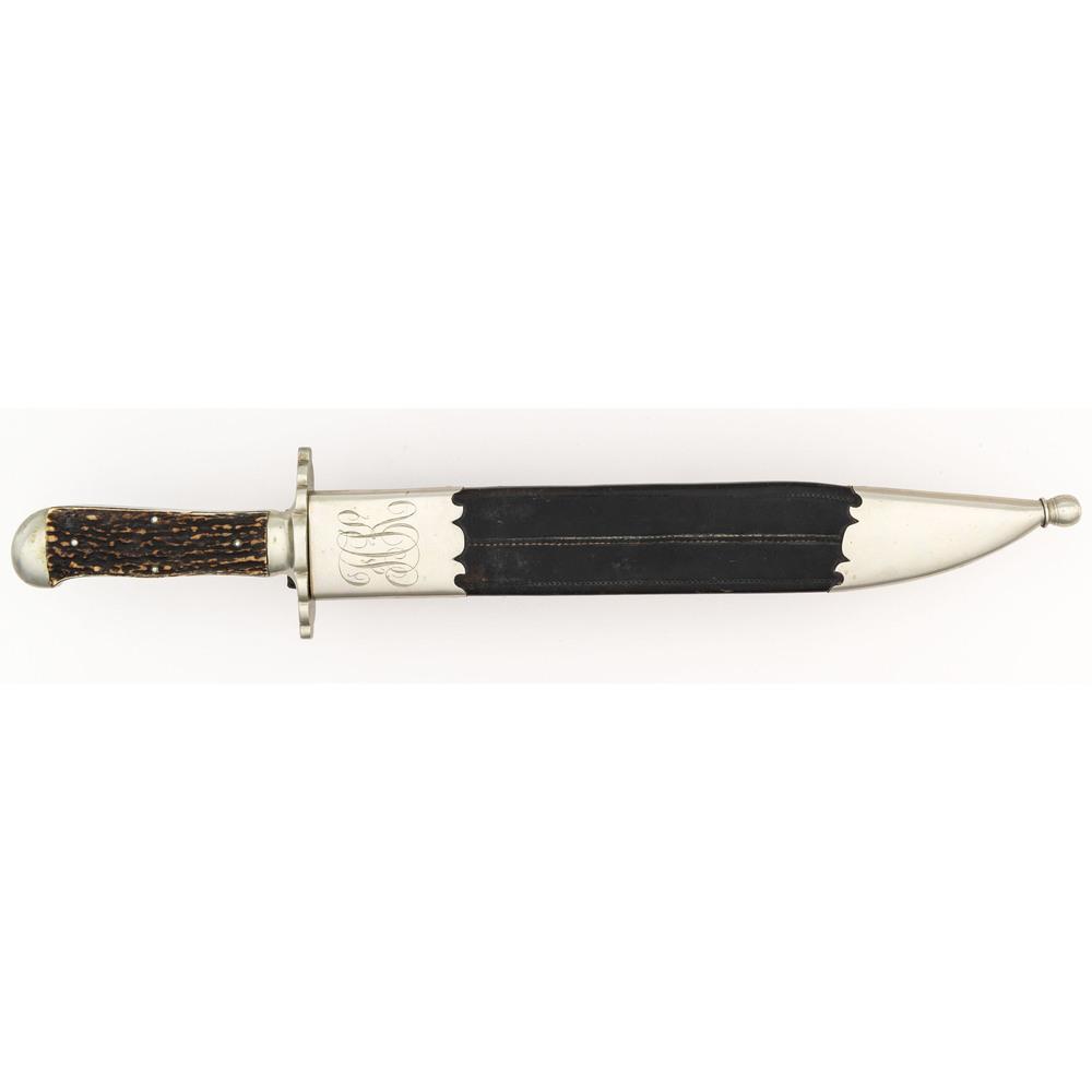 Massive Presentation Clipped Point Bowie knife