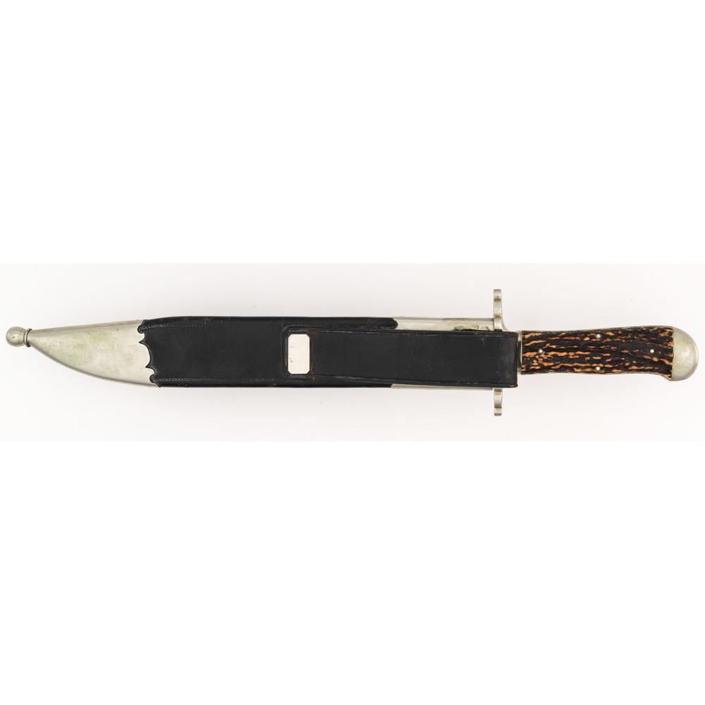 Massive Presentation Clipped Point Bowie knife