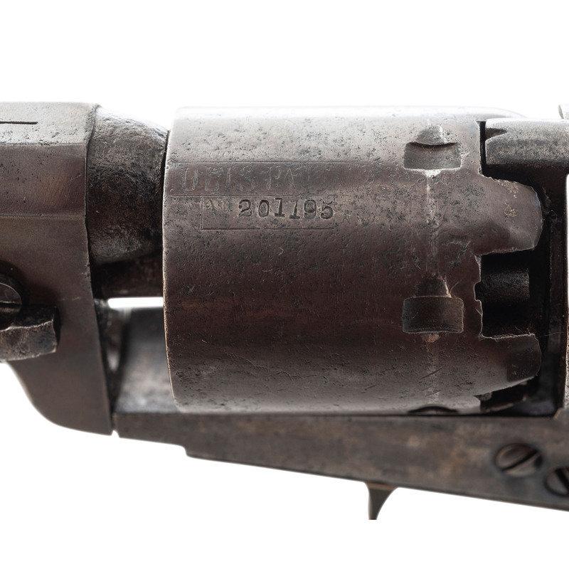 Colt Model 1849 Pocket Revolver Inscribed To Andrew Morse Jr - 3rd Mass & 1st LA Cav. Wounded Twice