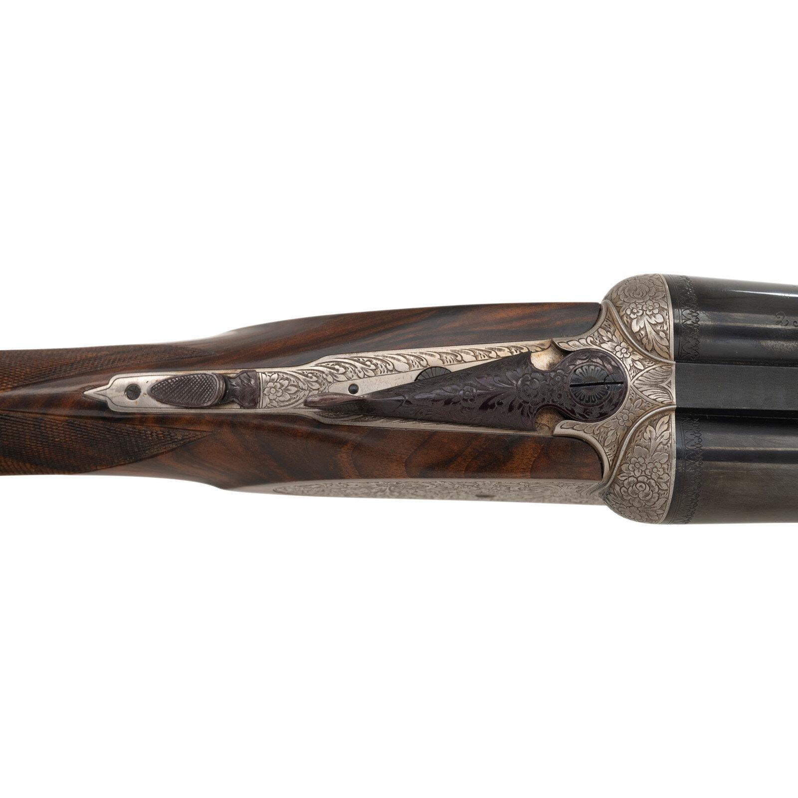 *Pair of Vincenzo Bernardelli "Holland V.B. Inciso" 12 Gauge SxS Shotguns