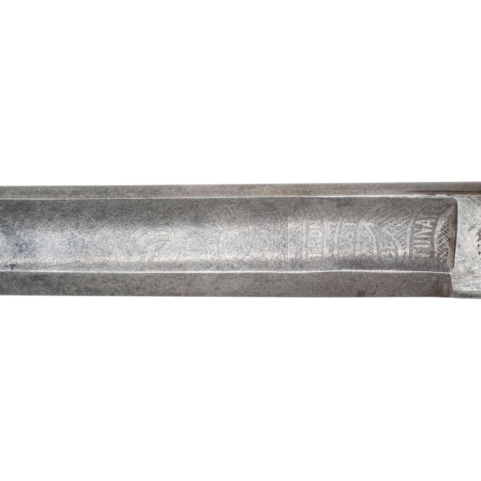 G.W. Simons & Bro. Retailed Collins Model 1850 Foot Officer's Sword of Capt. Joseph Vaughan