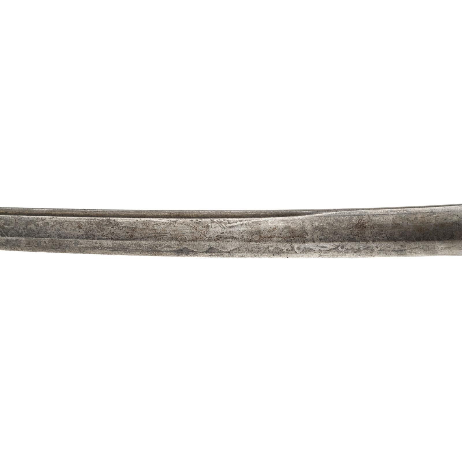 Klingenthal Cavalry Officers Saber Presented to Col. Albert Brackett - 9th Illinois Cavalry