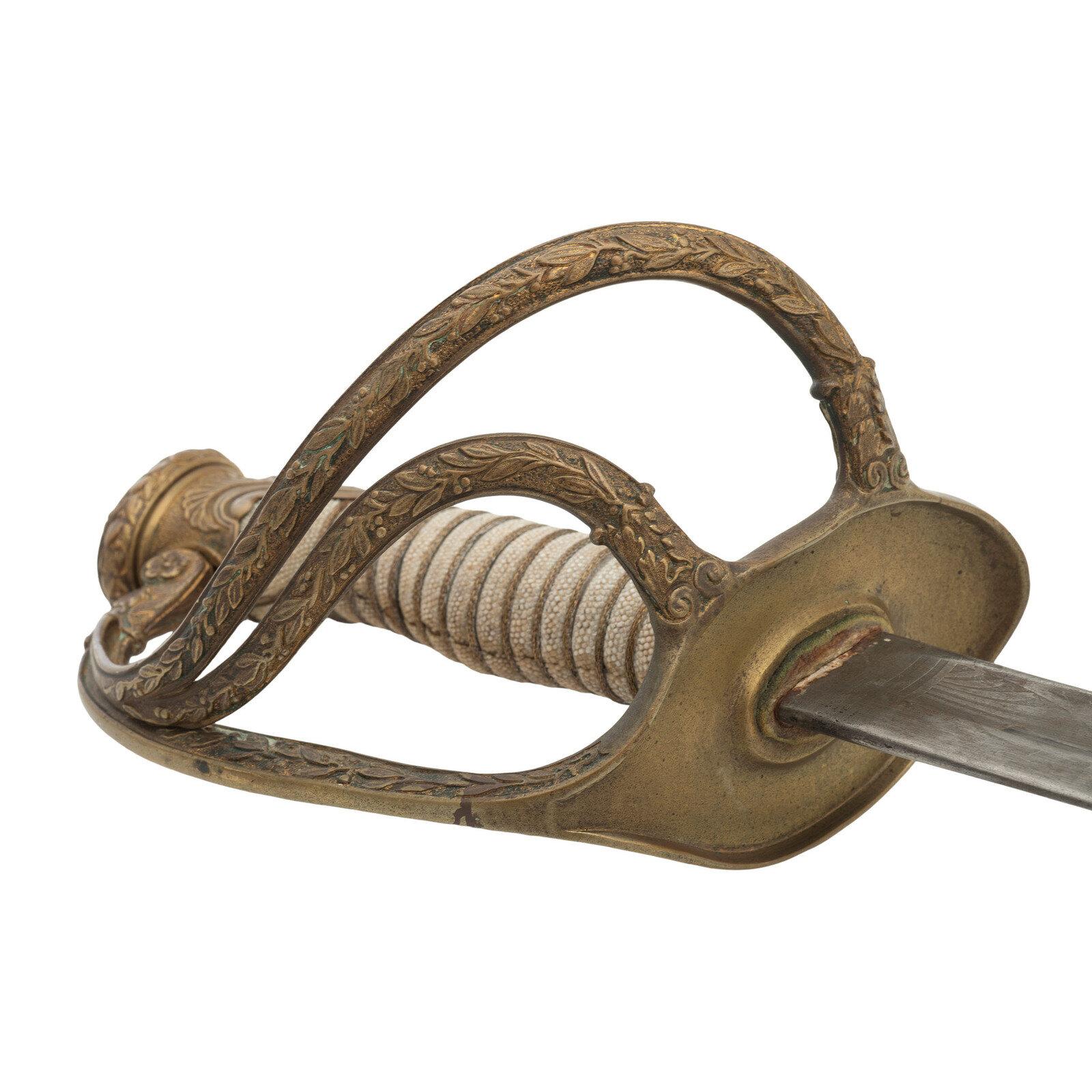 Klingenthal Cavalry Officers Saber Presented to Col. Albert Brackett - 9th Illinois Cavalry
