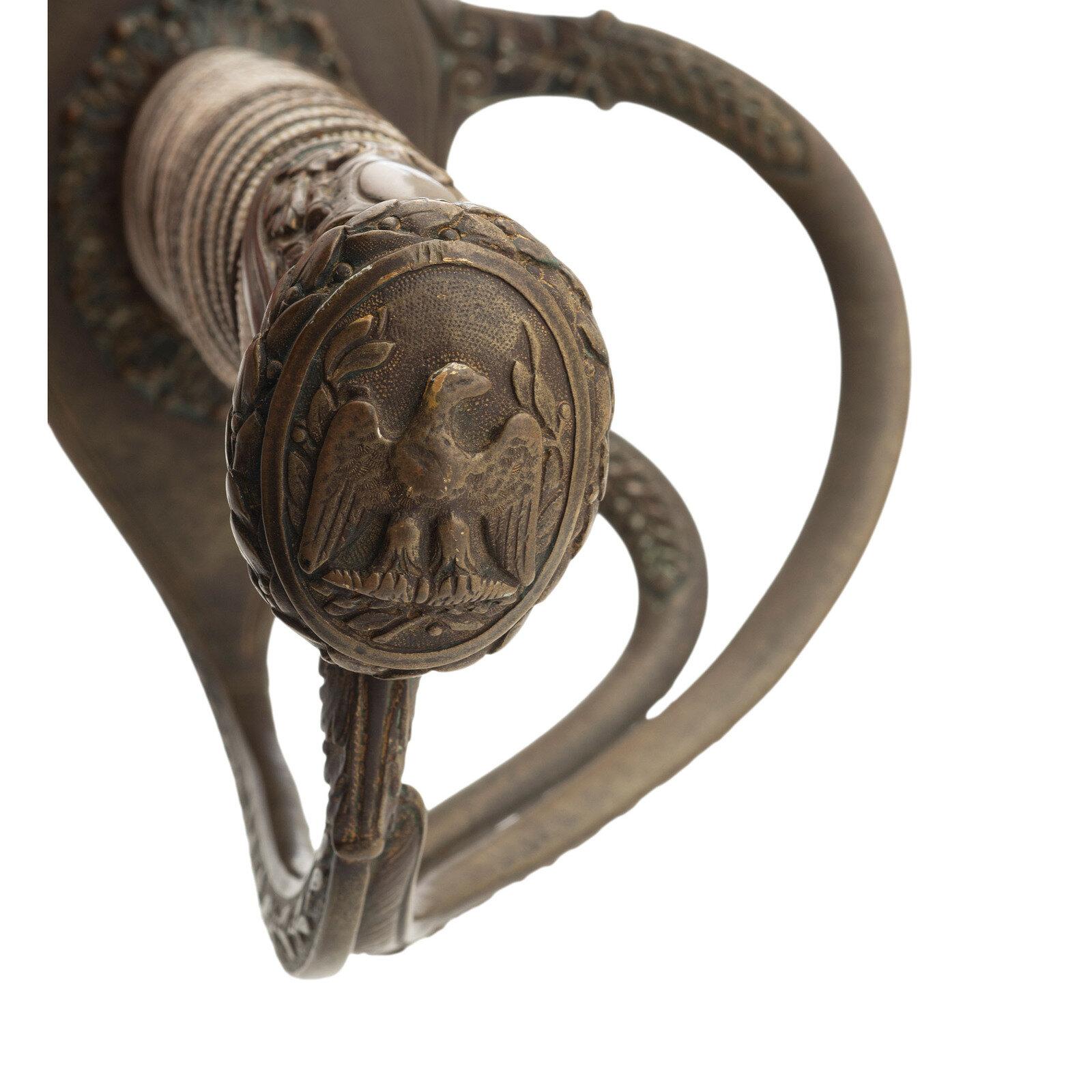 Klingenthal Cavalry Officers Saber Presented to Col. Albert Brackett - 9th Illinois Cavalry