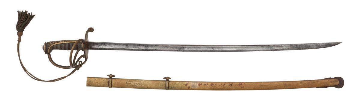 Non-Regulation Officer's Sword of Lt. Charles J. Murphy - POW at Bull Run, Medal of Honor Recipient