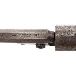 Colt M1849 Pocket Revolver to Captain N.P. Fuller 17th Mass Infantry and 2nd Mass Heavy Artillery