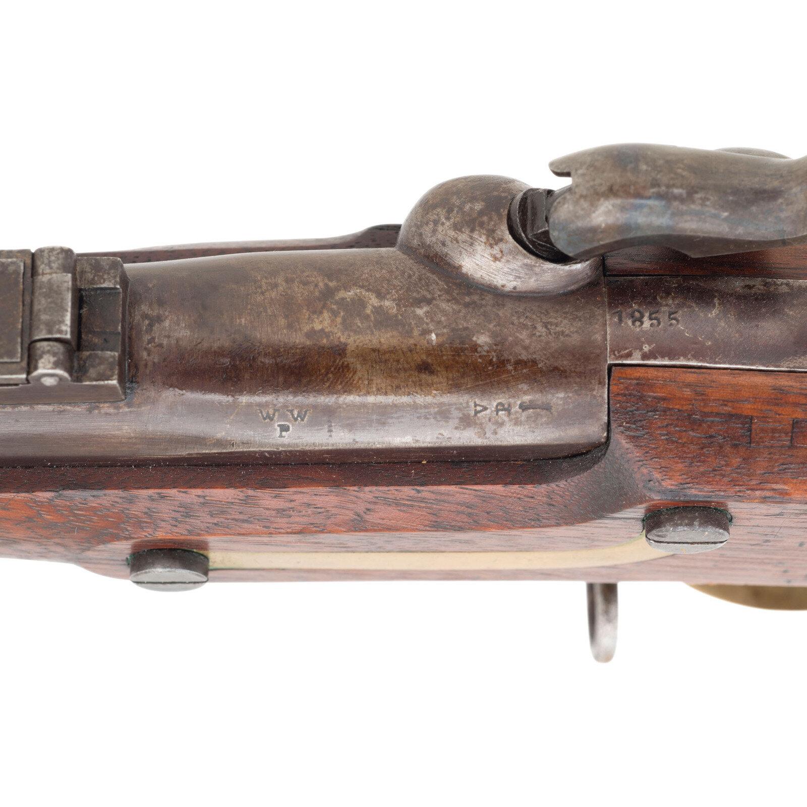 Fine Harpers Ferry US Model 1841 Type IIA Alteration Mississippi Rifle - Ex Moller Collection