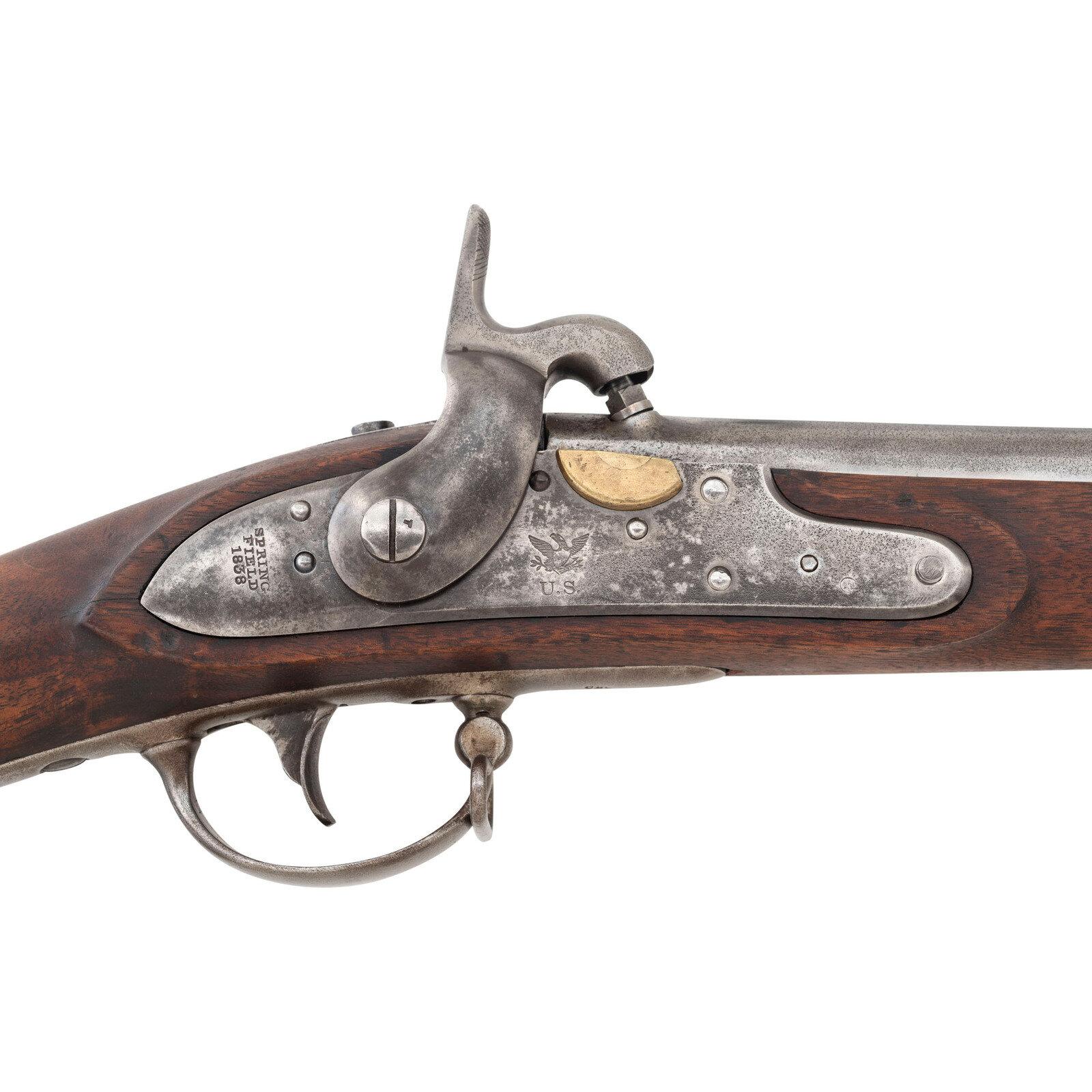 Arsenal Altered and Rifled US Model 1828 (1816 Type III) Musket by Springfield