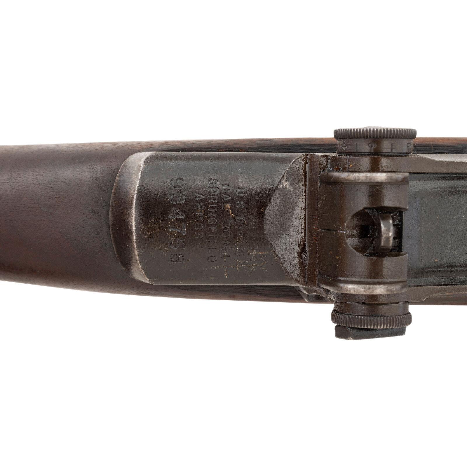 **U.S. Springfield M1 Garand with Uncut Op-Rod and 1943-Dated Barrel