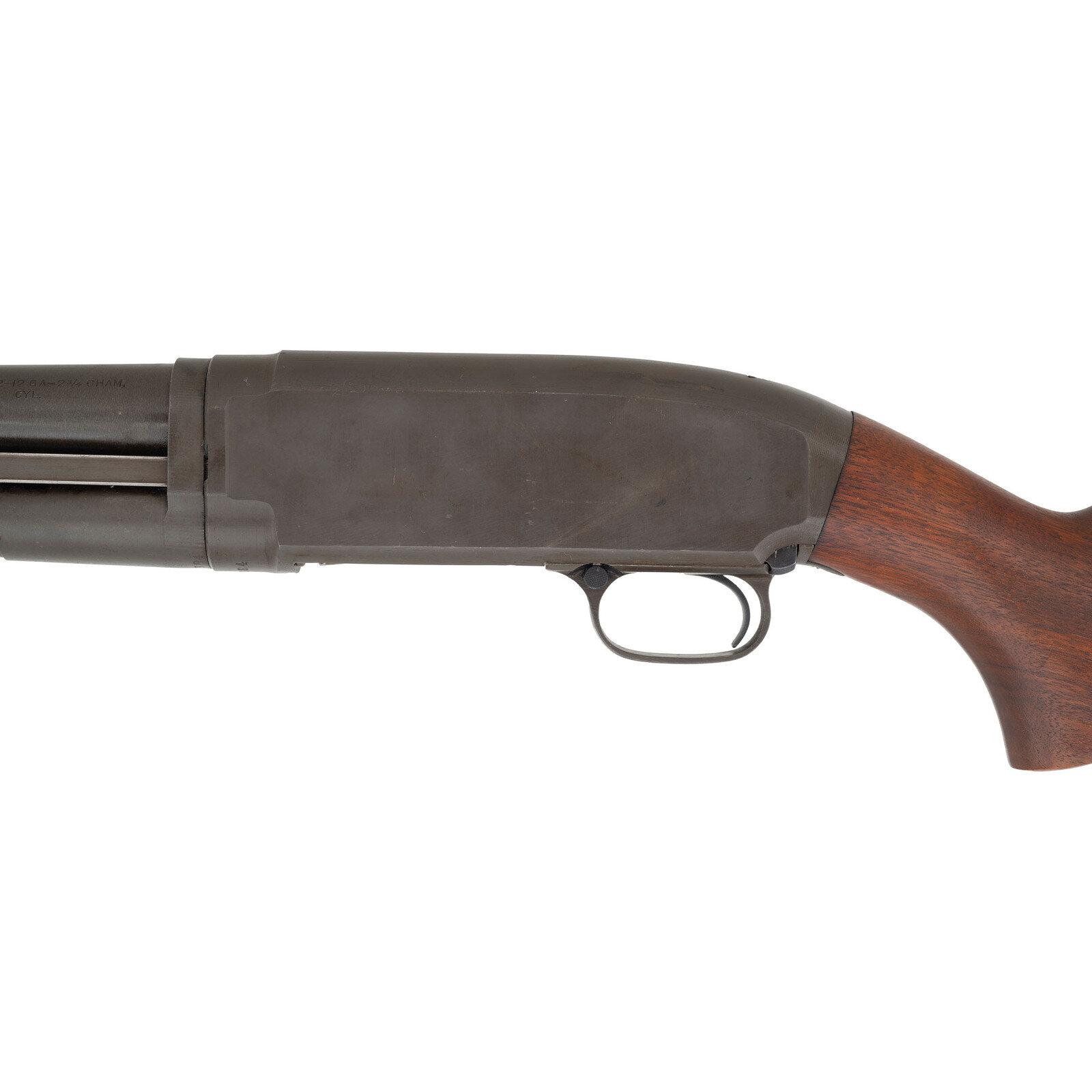 **WWII Factory Parkerized Winchester Model 12 Trench Gun