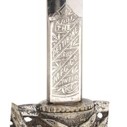 Improved Order of Red Men Fraternal Sword Named to Elisha Pease (Three Time Texas Governor)