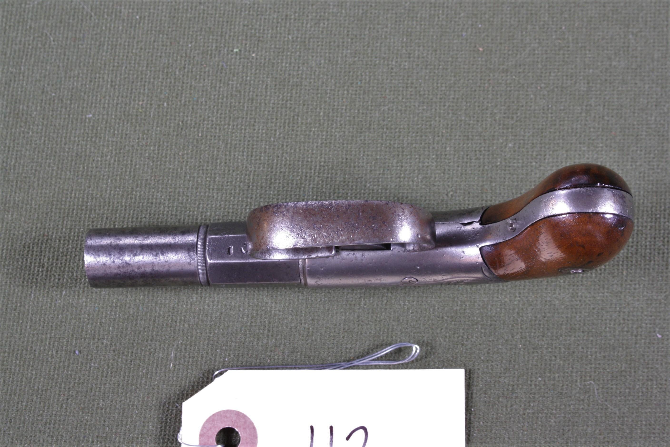 Blunt & Syms Style Bar Hammer Percussion Pistol