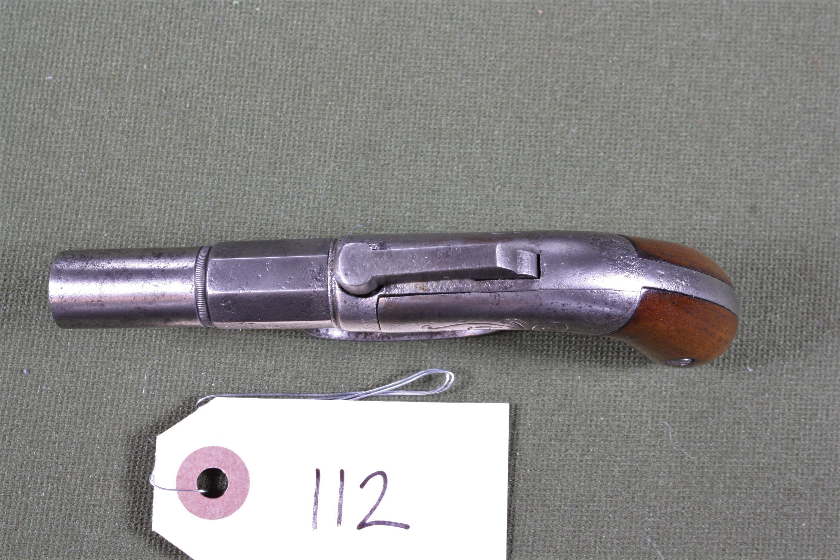 Blunt & Syms Style Bar Hammer Percussion Pistol