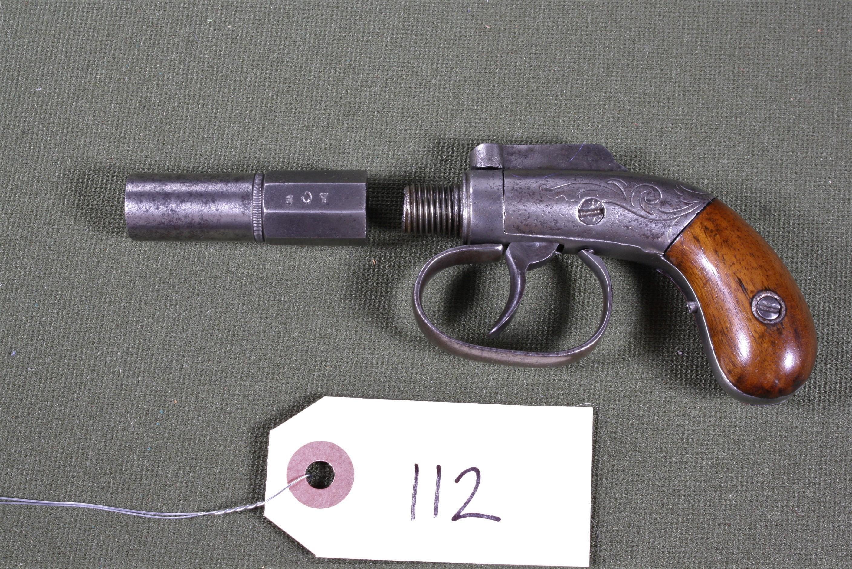 Blunt & Syms Style Bar Hammer Percussion Pistol